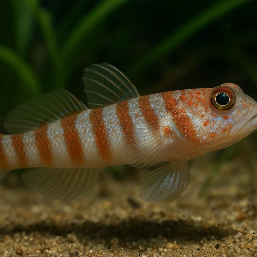 AI-generated illustration of Randall’s shrimp goby