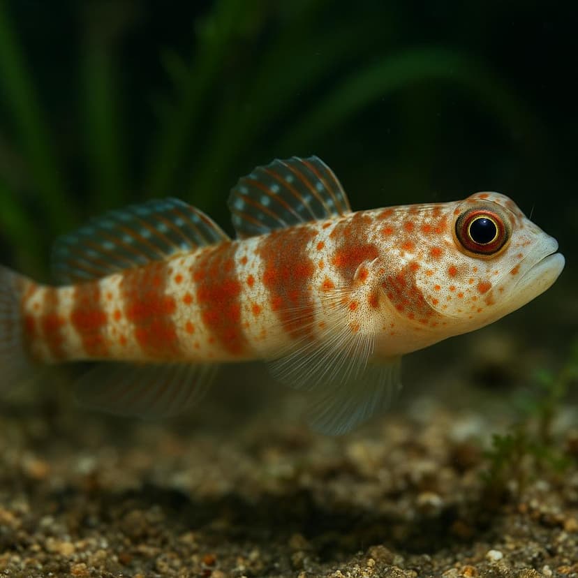 AI-generated illustration of Gorgeous prawn-goby
