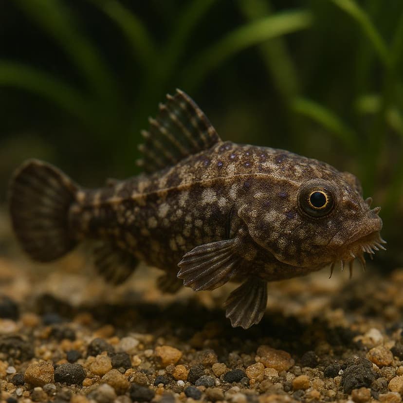 AI-generated illustration of Japanese deepwater clingfish