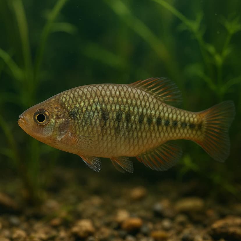 AI-generated illustration of Calabazas shiner