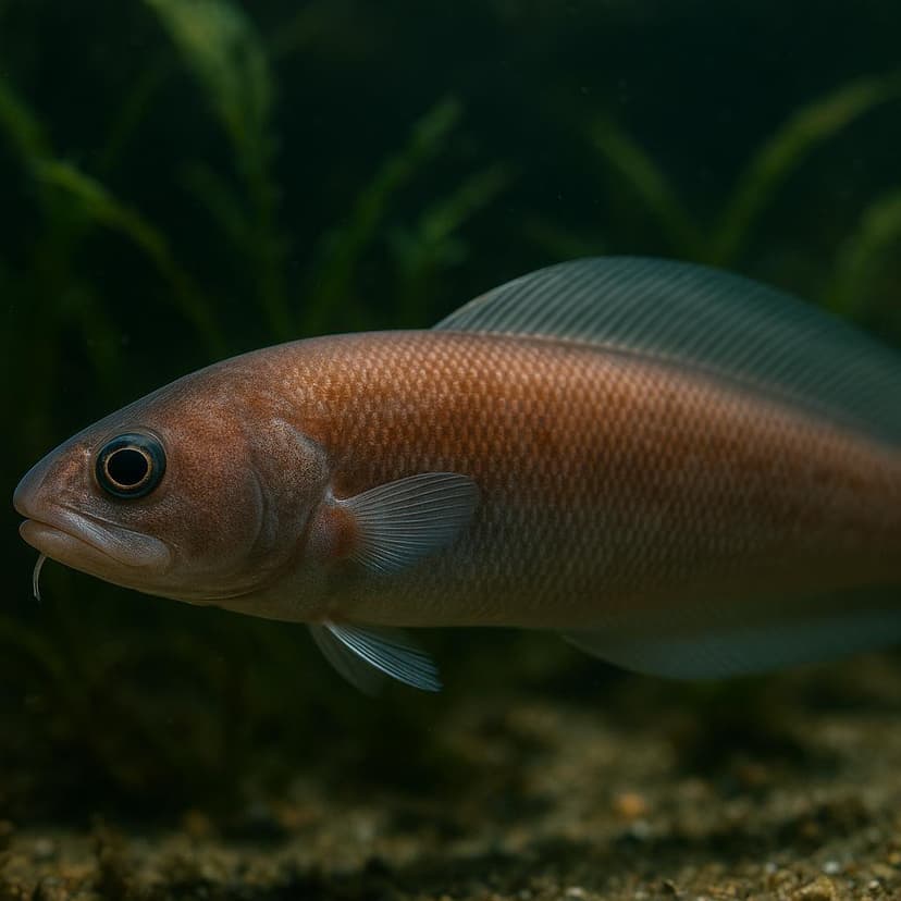 AI-generated illustration of Roule's abyssal cusk