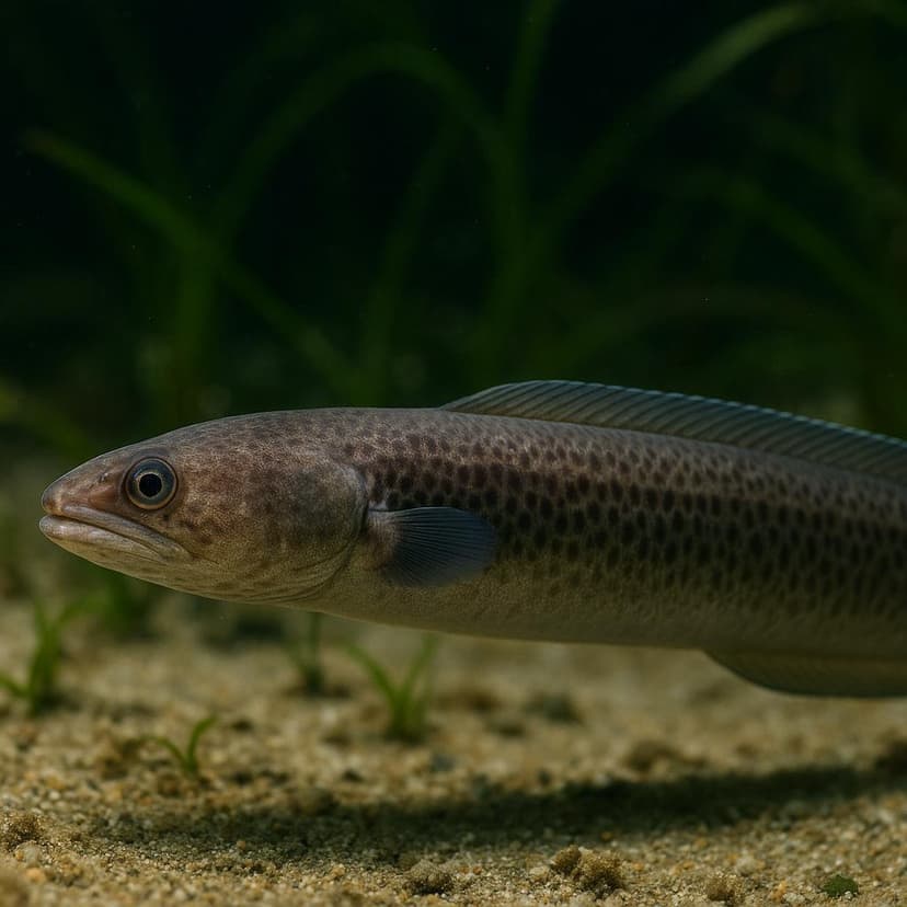 AI-generated illustration of Fowler's large-toothed conger