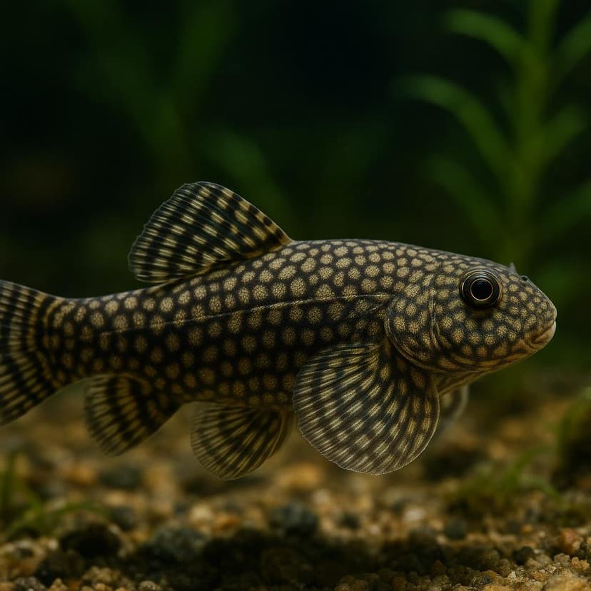 AI-generated illustration of Speckled butterfly loach