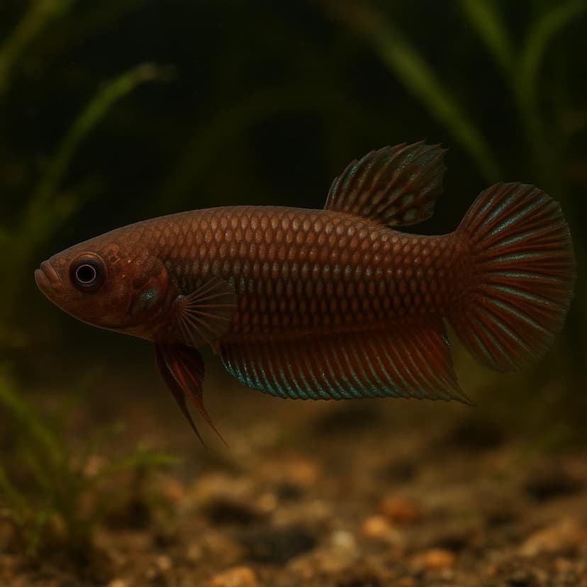 AI-generated illustration of Tussy's small red fighter