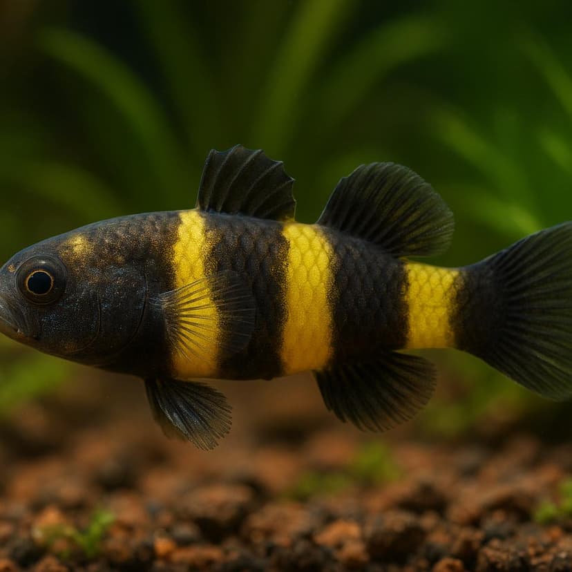AI-generated illustration of Bumblebee goby