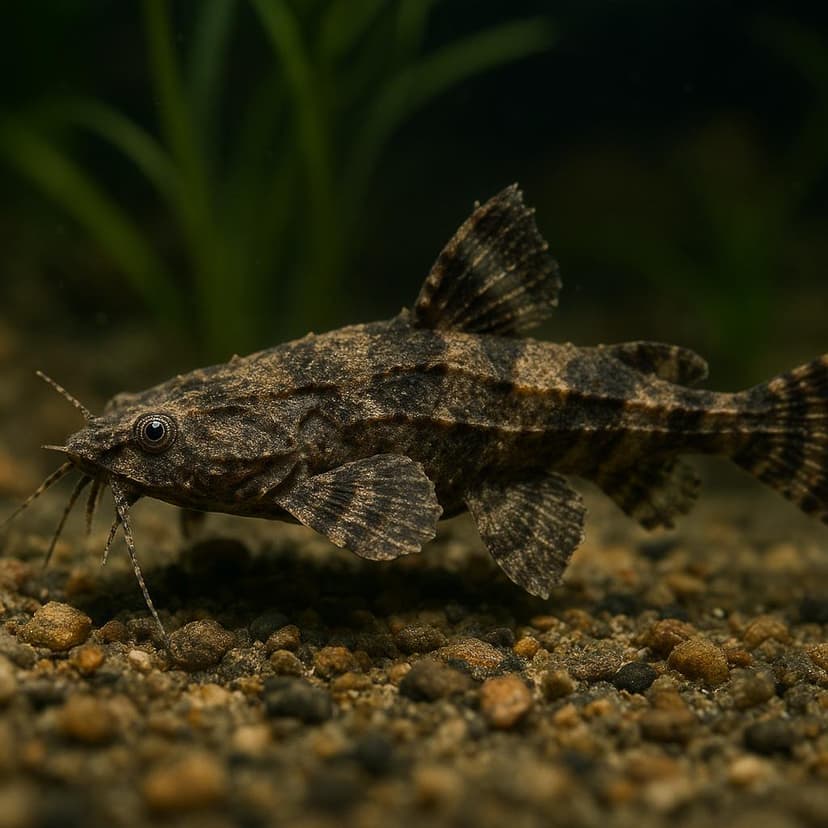 AI-generated illustration of Hartt's banjo catfish