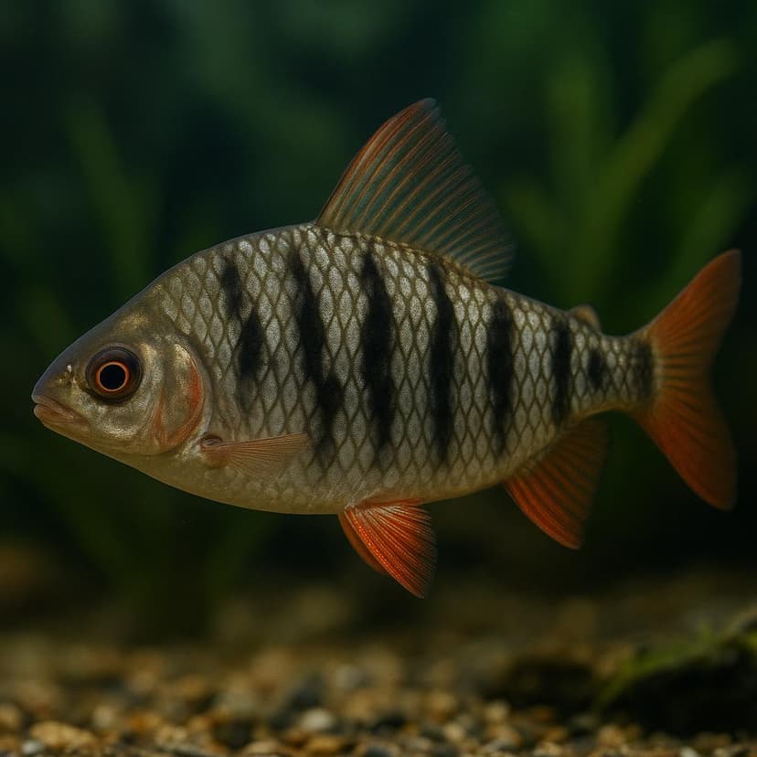 AI-generated illustration of Lang's distichodus