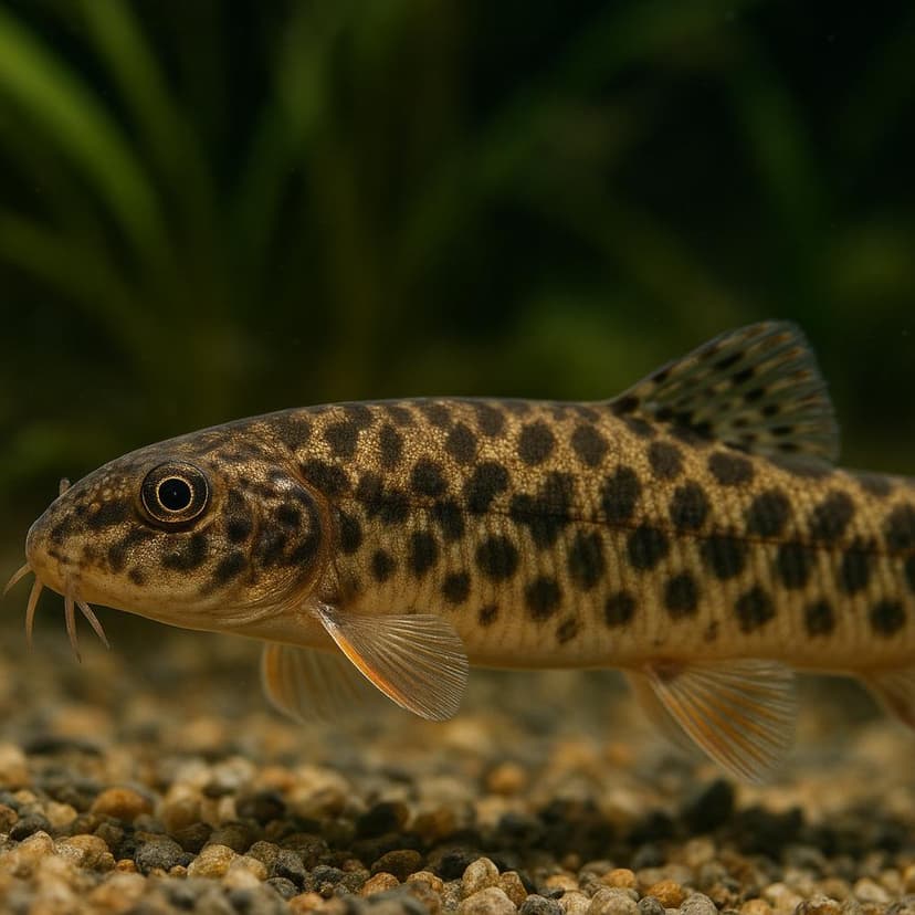 AI-generated illustration of Caohai stone loach