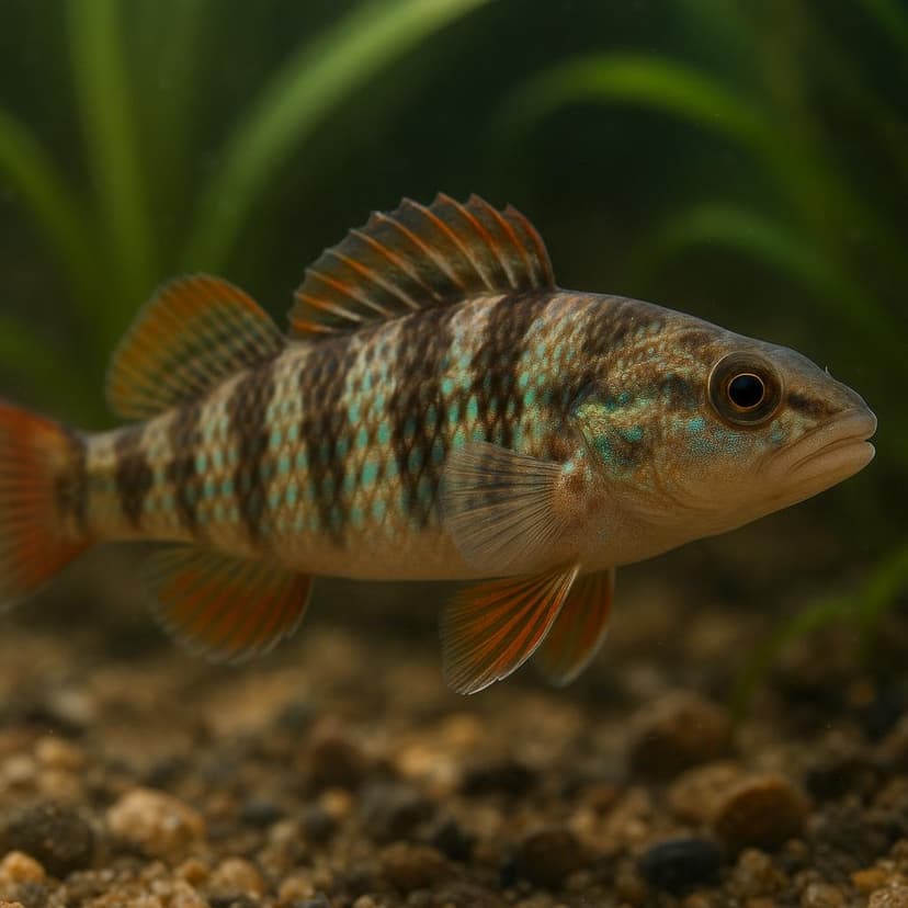 AI-generated illustration of Tombigbee darter