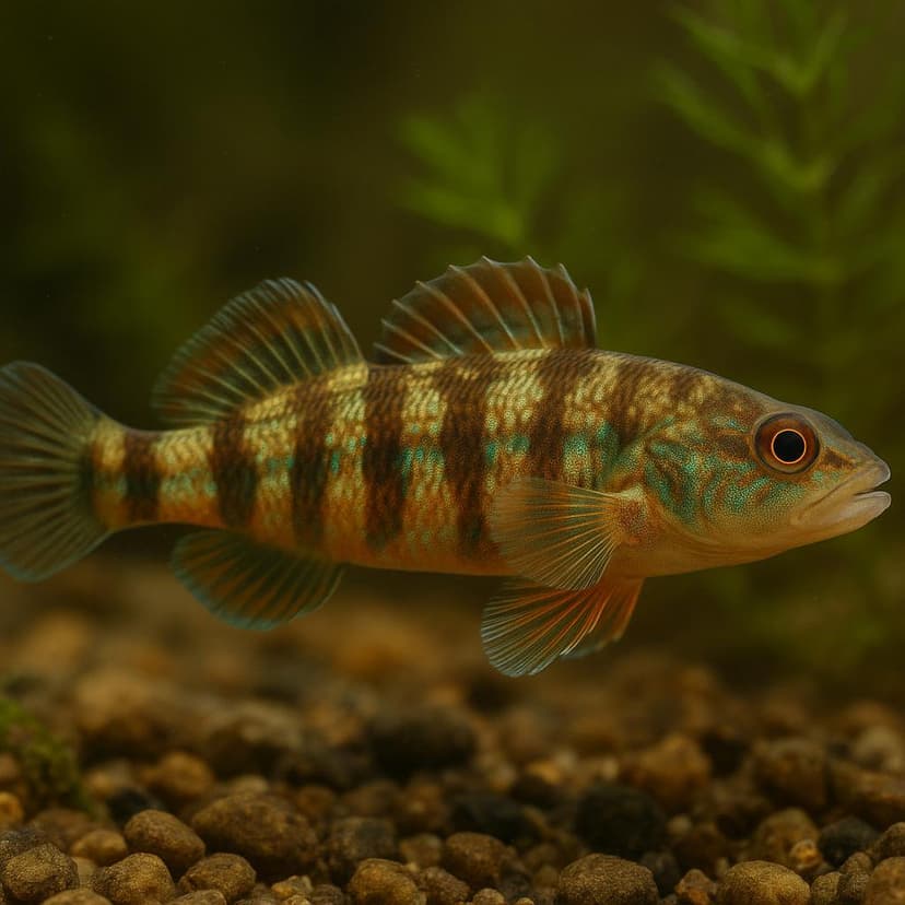 AI-generated illustration of Redlips Darter