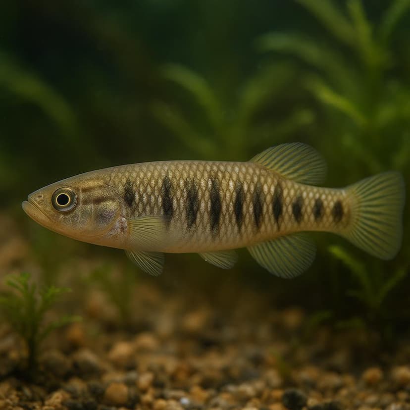 AI-generated illustration of Stippled studfish