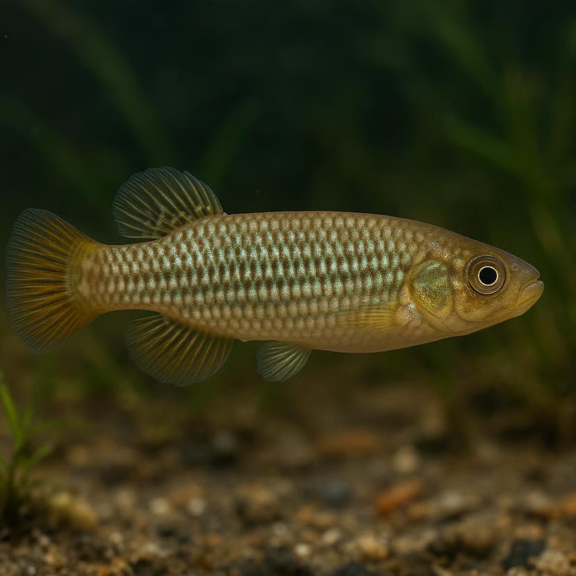 AI-generated illustration of Plains topminnow
