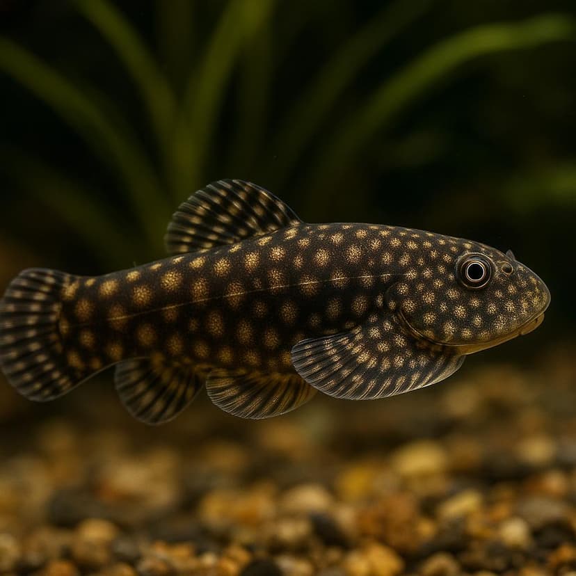 AI-generated illustration of Borneo sucker (Segama River gastromyzon)