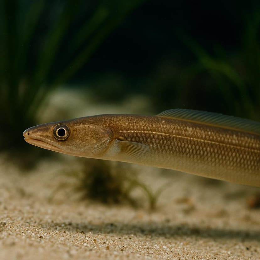 AI-generated illustration of Smalleye conger