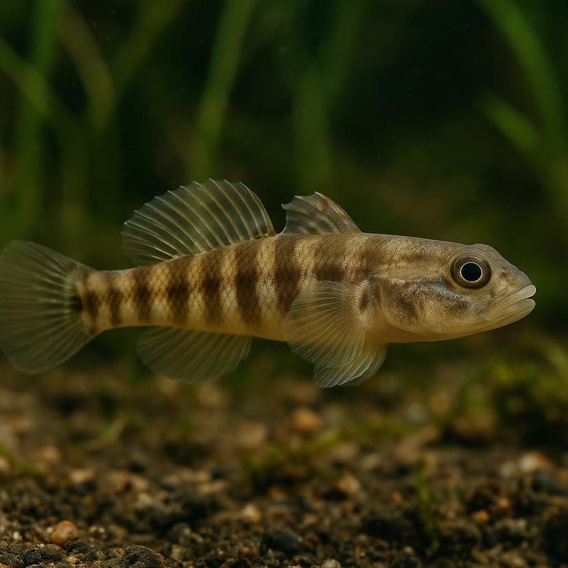 AI-generated illustration of Striped goby