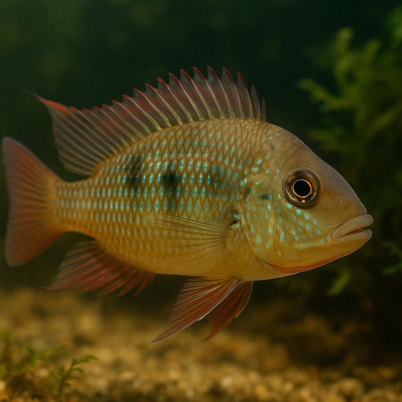 AI-generated illustration of Sete Quedas eartheater