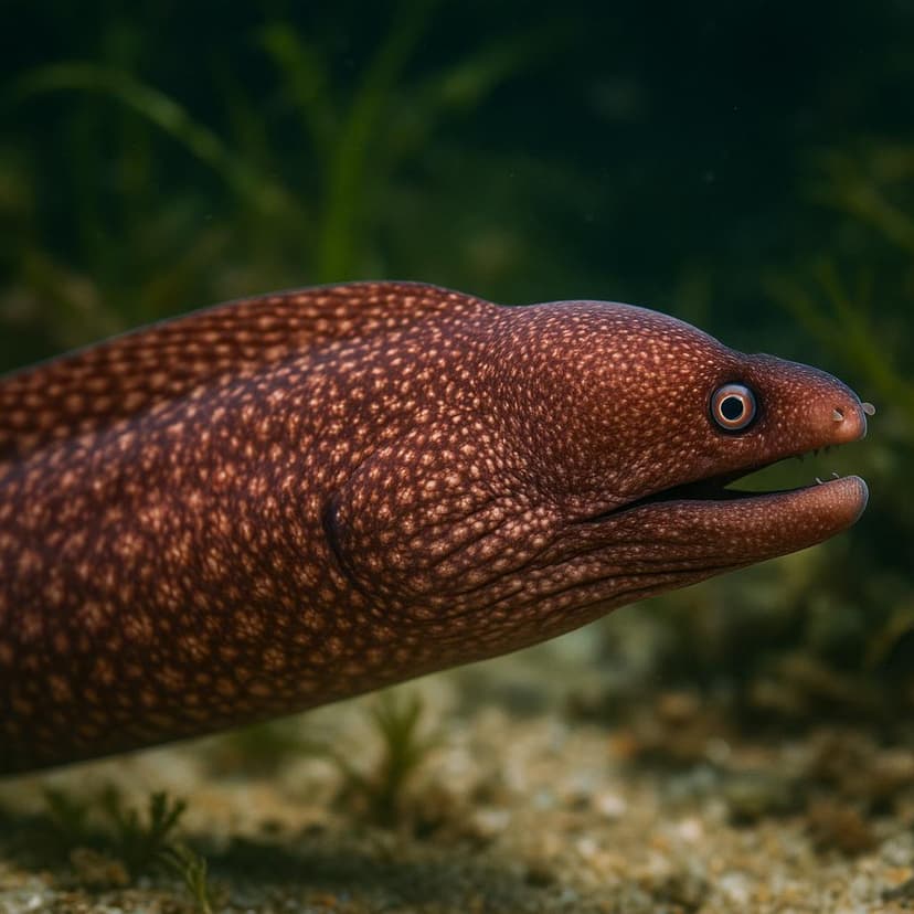 AI-generated illustration of Lowfin moray