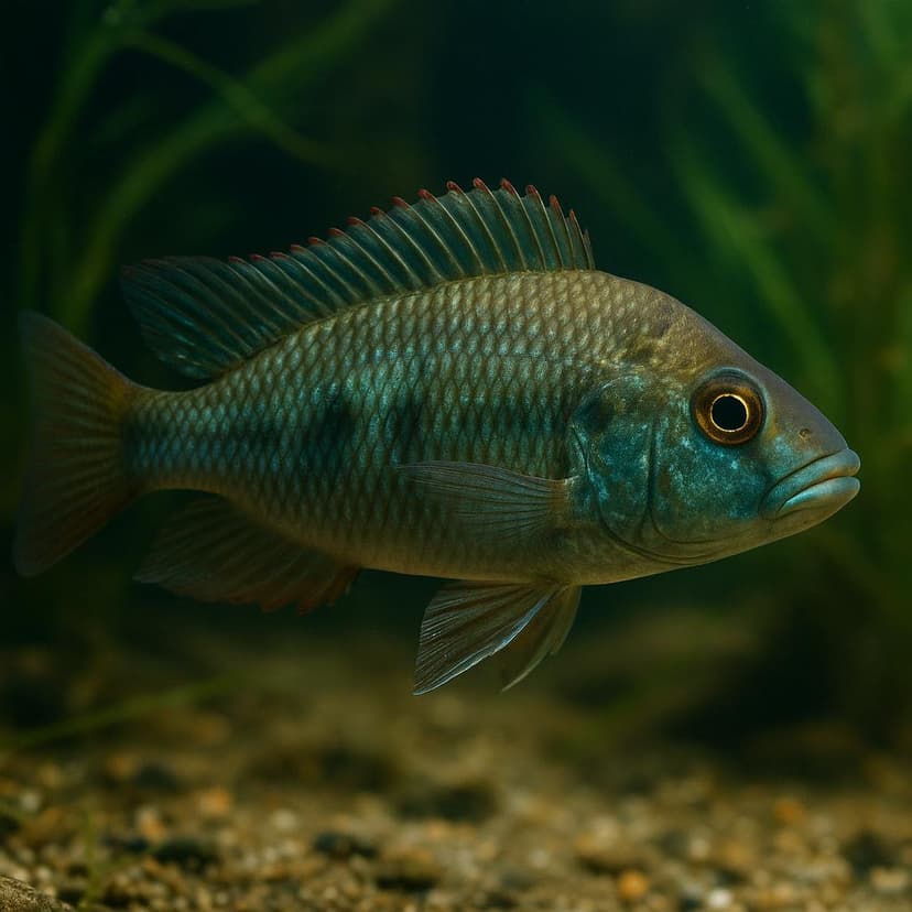 AI-generated illustration of Edward cichlid