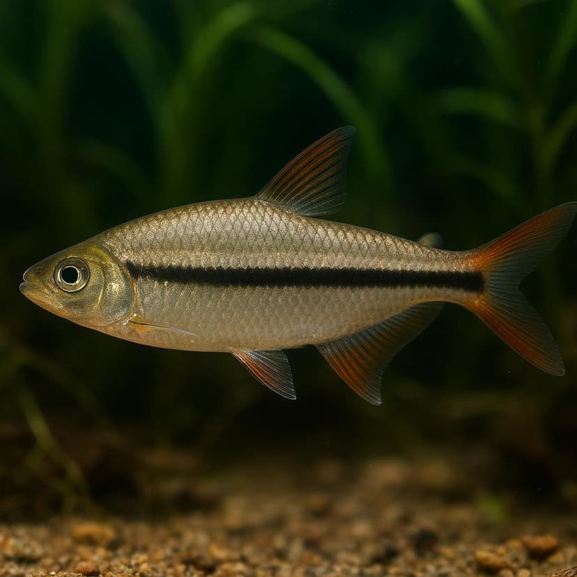 AI-generated illustration of Goeldi's hemiodus