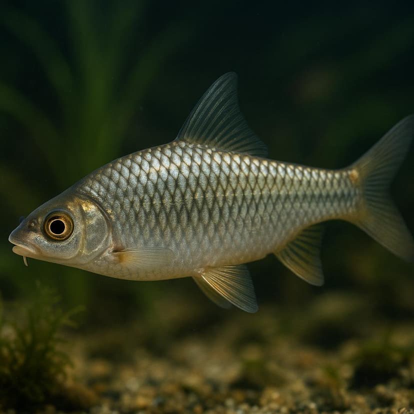 AI-generated illustration of Notched mud carp