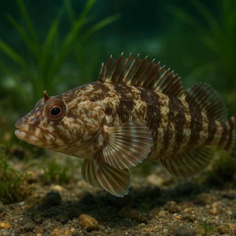 AI-generated illustration of Masked greenling