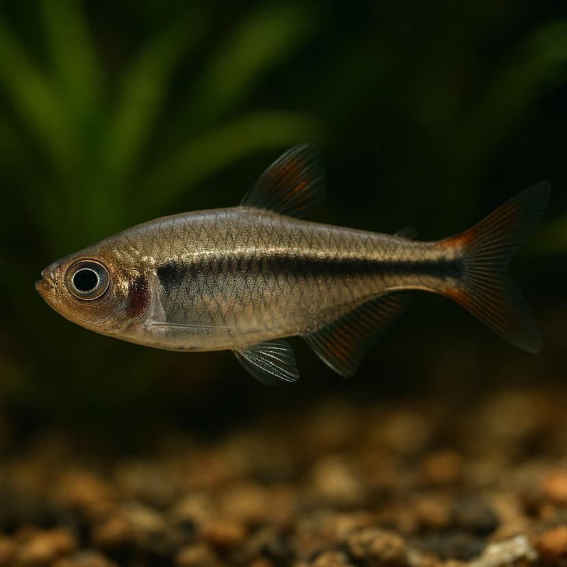 AI-generated illustration of Veilfin tetra