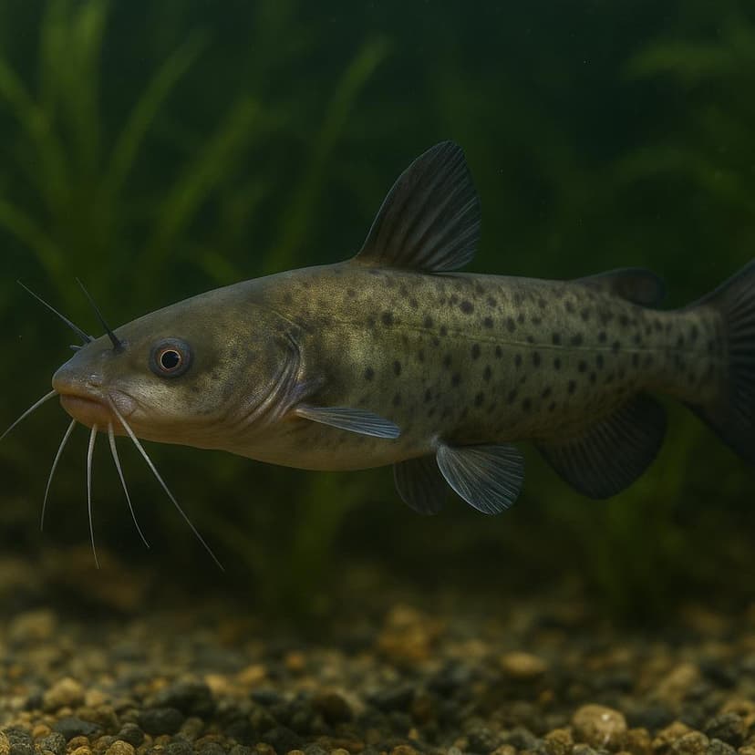 AI-generated illustration of Southern blue catfish