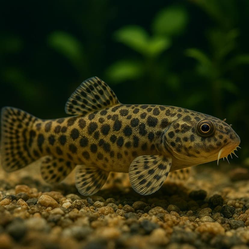 AI-generated illustration of Chinese hillstream loach