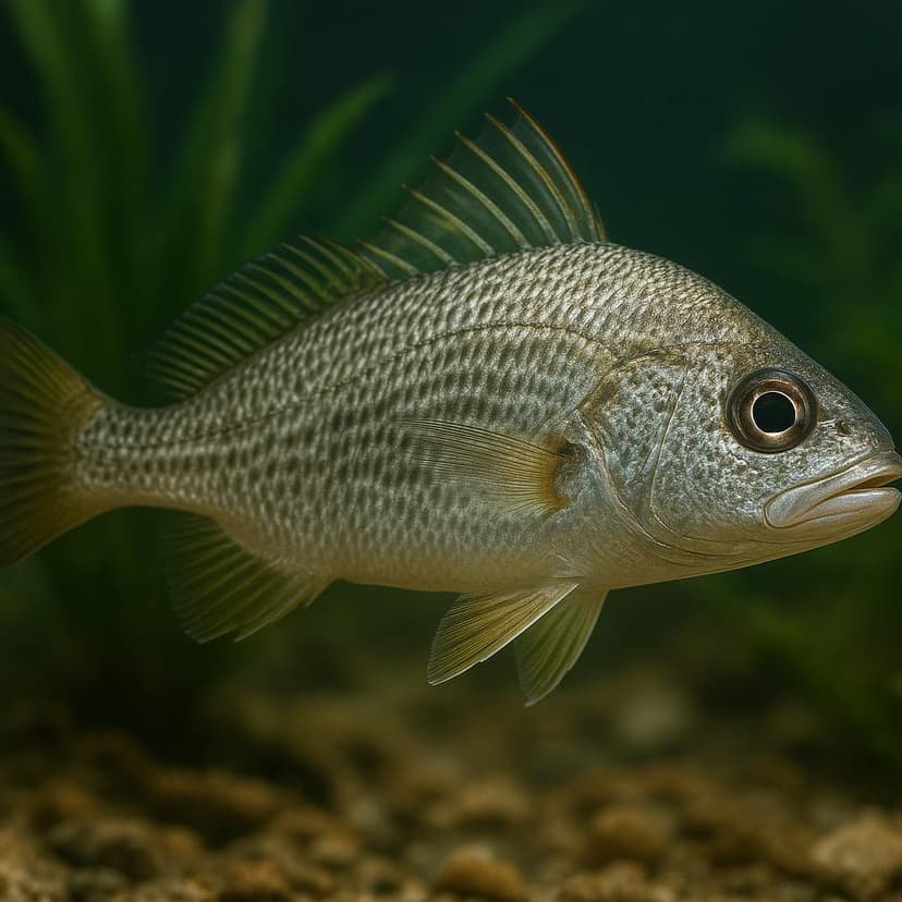 AI-generated illustration of Small-mouth croaker