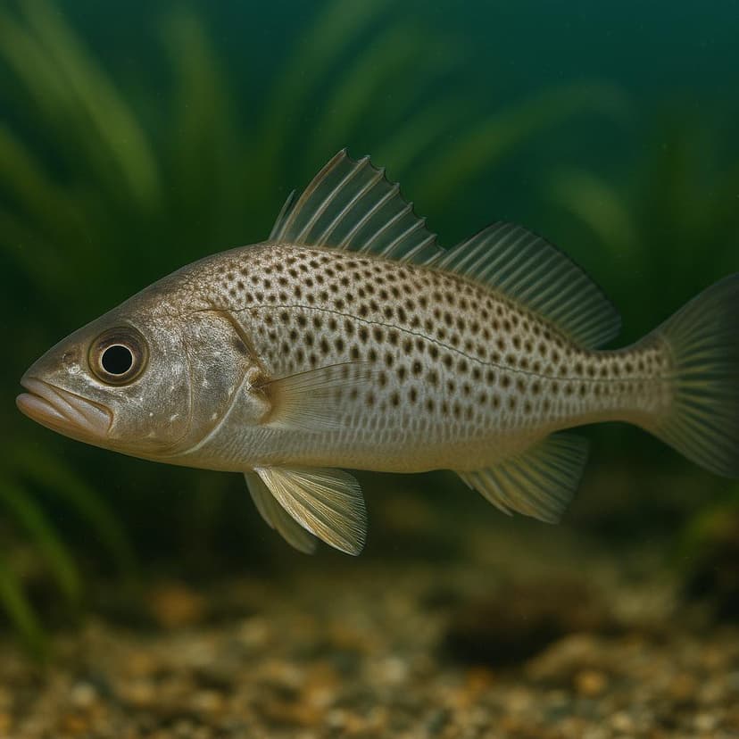 AI-generated illustration of Large-eye croaker