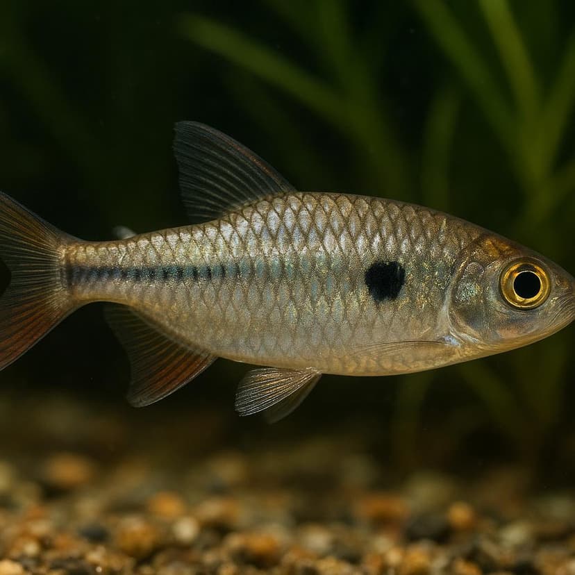 AI-generated illustration of Peridot tetra