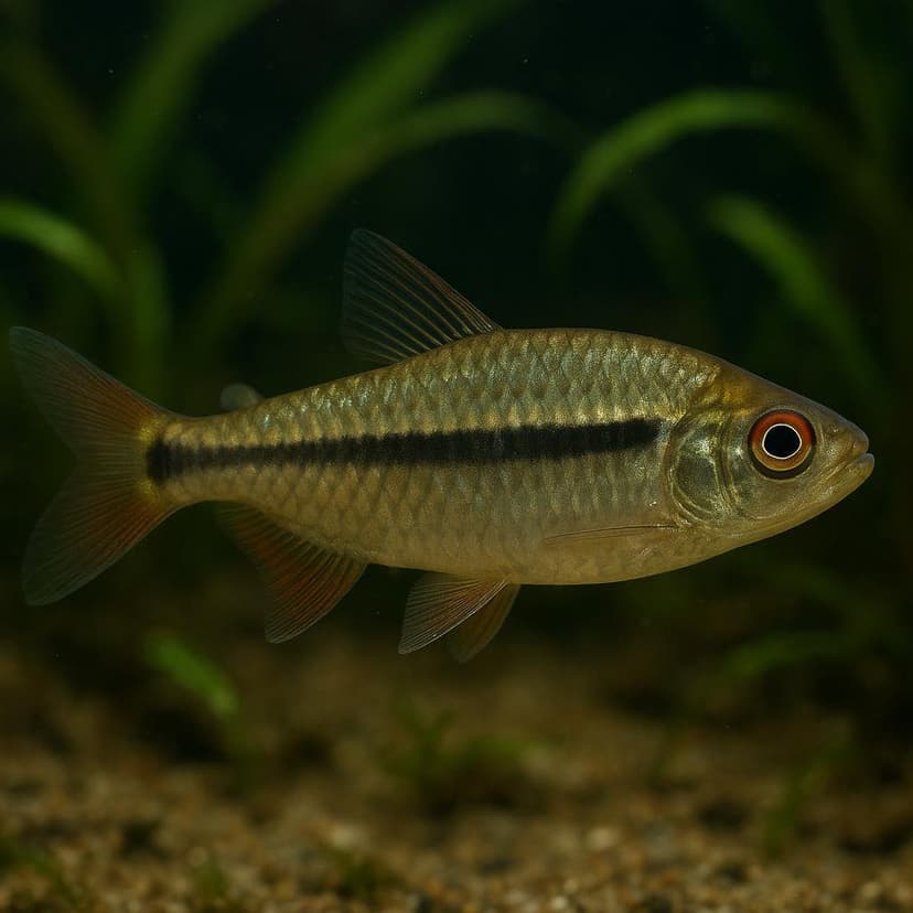 AI-generated illustration of One-spot Jupiaba tetra