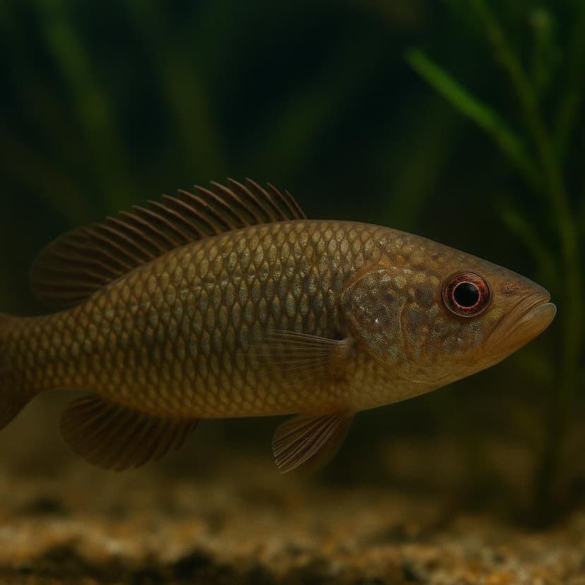 AI-generated illustration of Scaly-headed triplefin