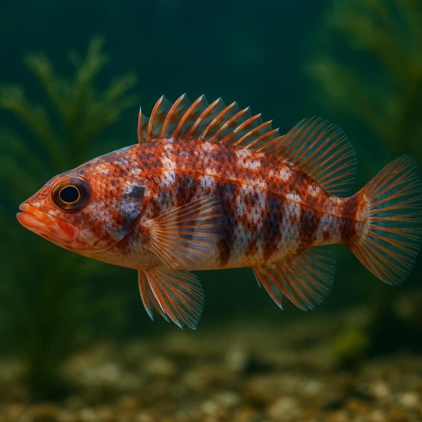 AI-generated illustration of Memorable rearspined fin prickleback