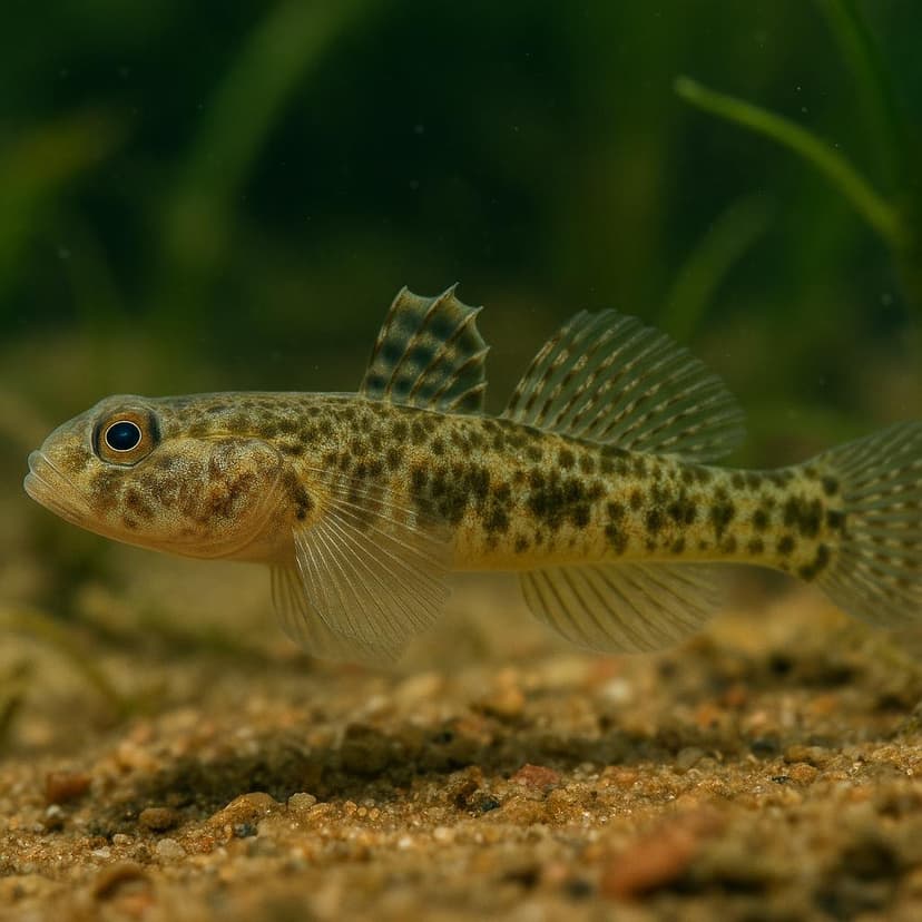 AI-generated illustration of Neretva dwarf goby