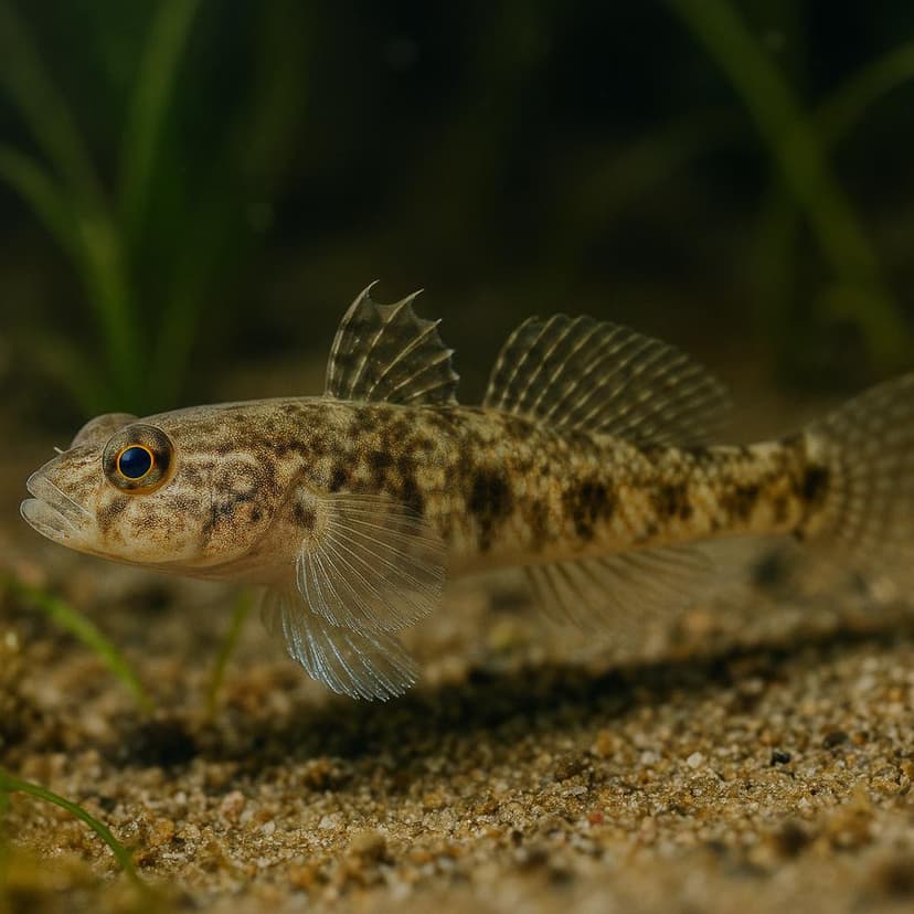 AI-generated illustration of Iljin's dwarf goby