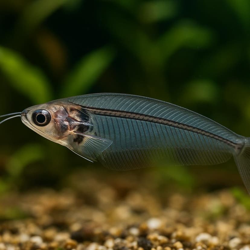 AI-generated illustration of Glass catfish