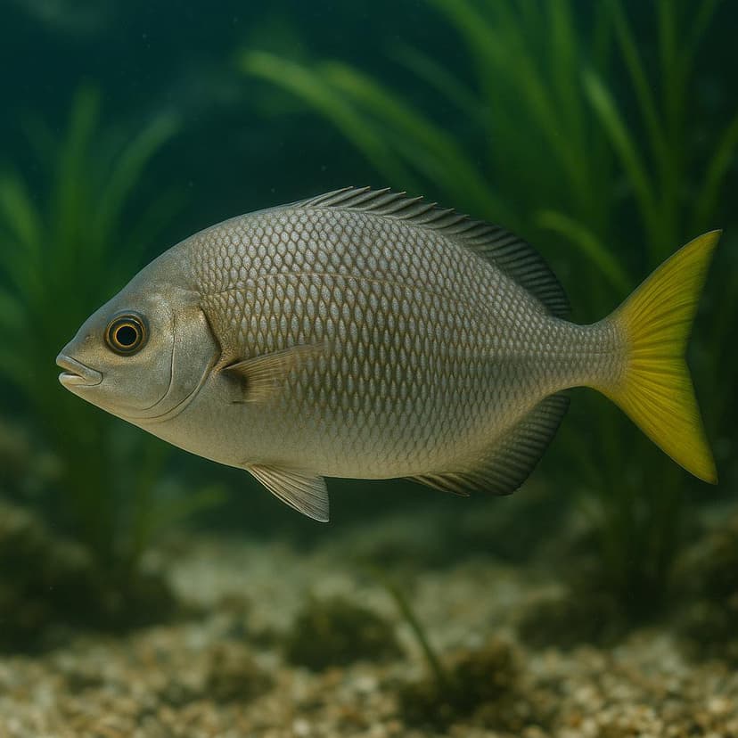 AI-generated illustration of Bluestriped chub