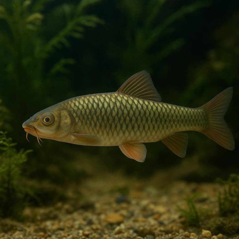 AI-generated illustration of Bates' labeobarbus