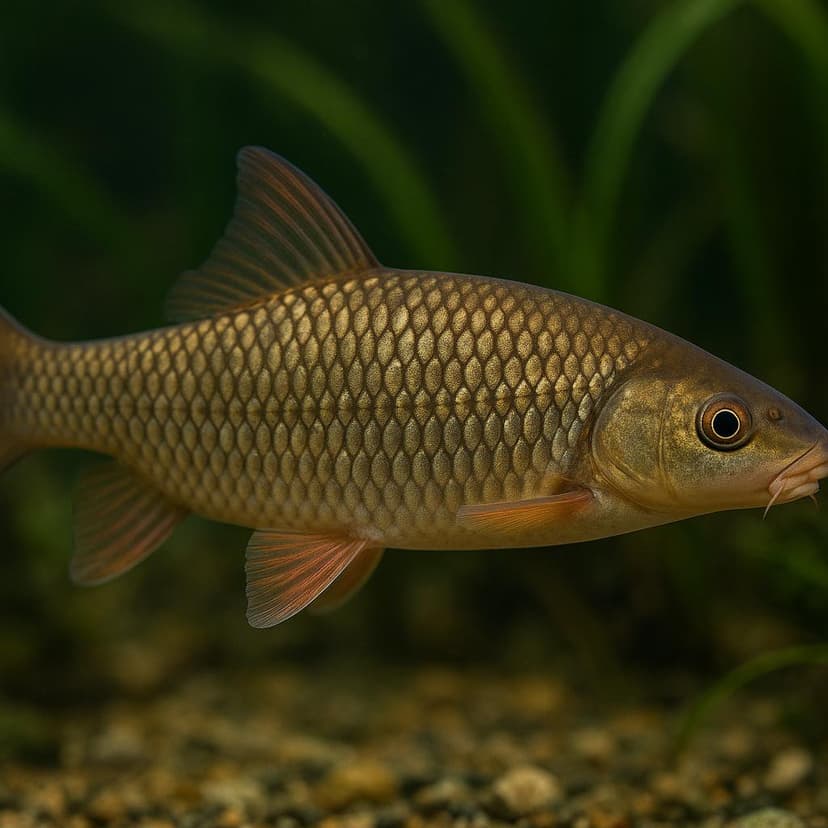 AI-generated illustration of Girard's labeobarbus