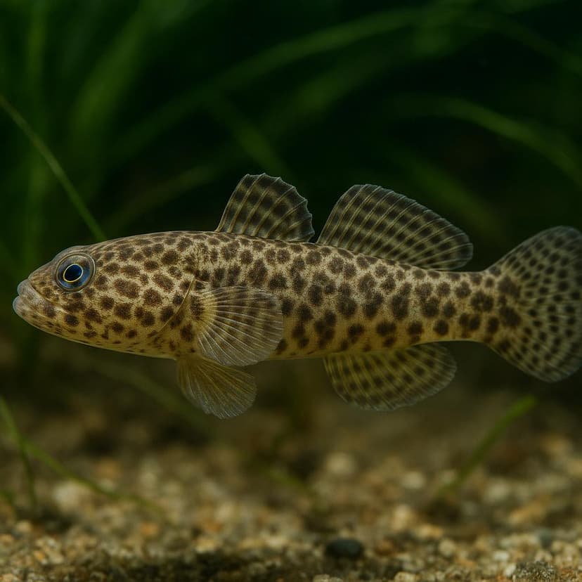 AI-generated illustration of Scale-eyed flounder