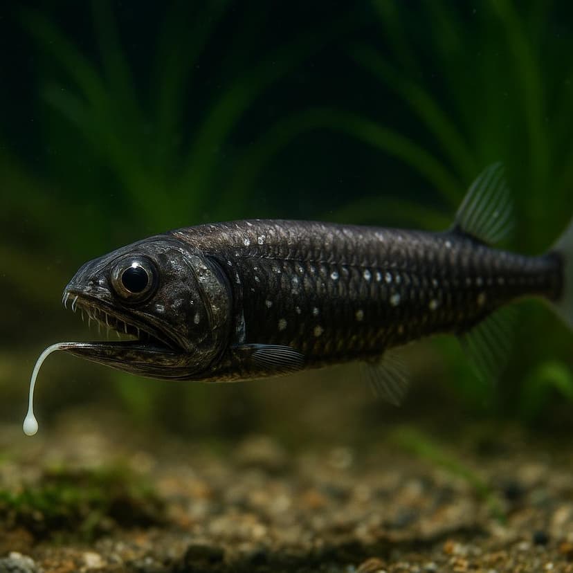 AI-generated illustration of Gladiator dragonfish