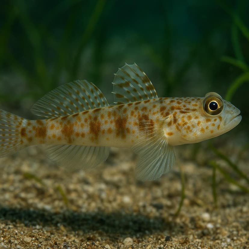 AI-generated illustration of Sanzo's goby
