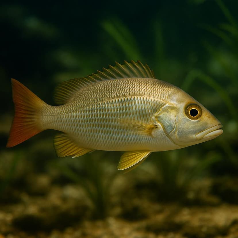 AI-generated illustration of African red snapper