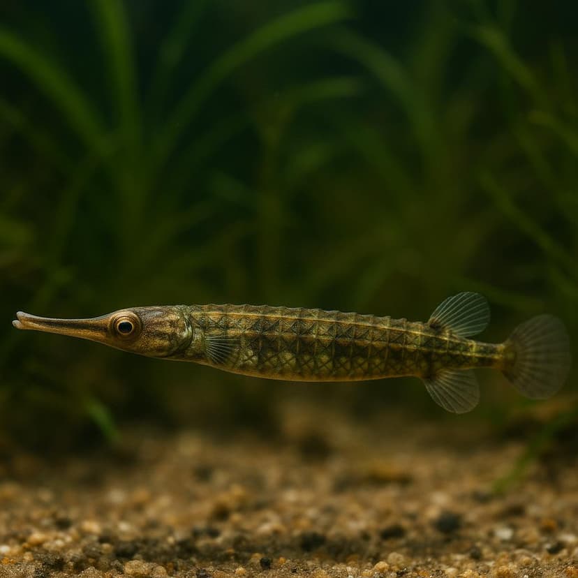 AI-generated illustration of Spinach pipefish