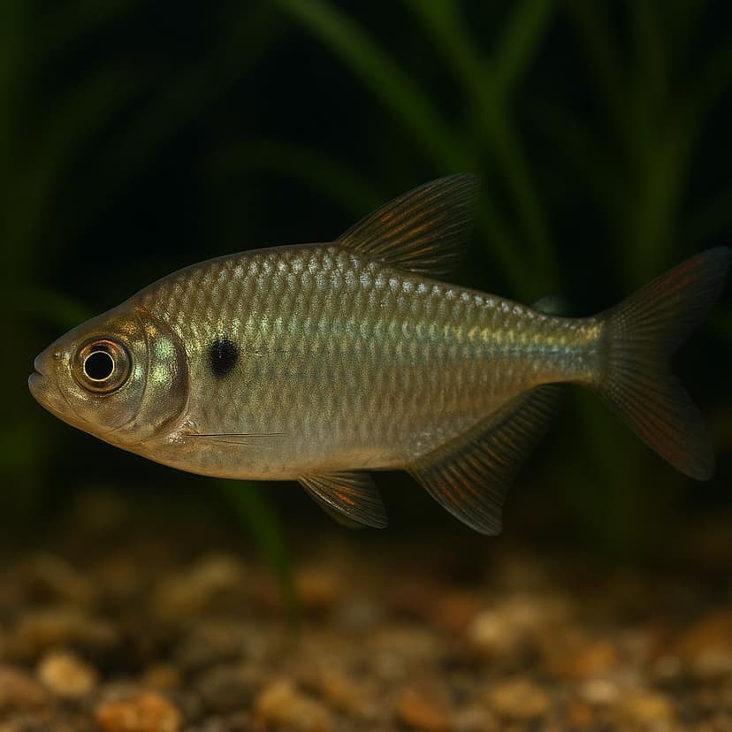 AI-generated illustration of Doce River moenkhausia (lambari)