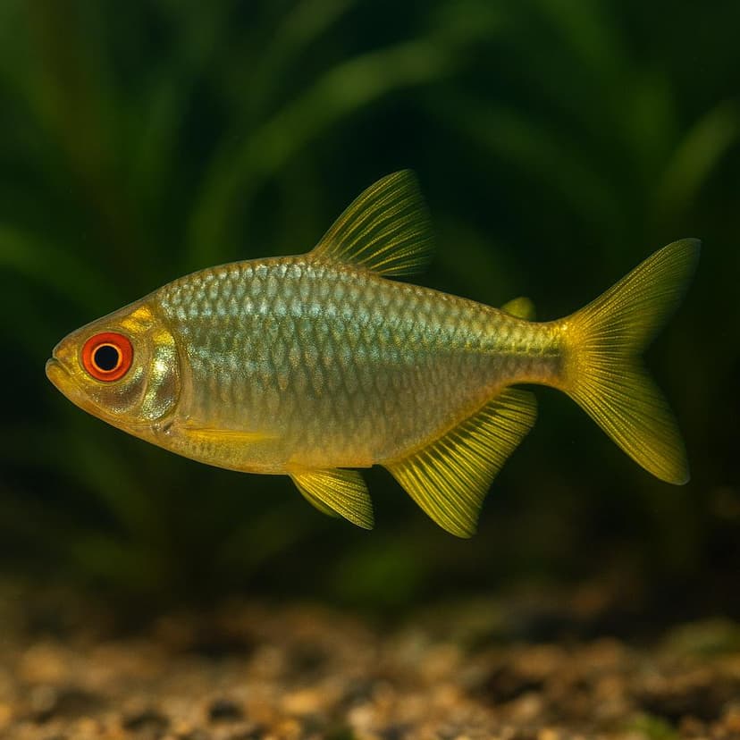 AI-generated illustration of Guaruba moenkhausia (Guaruba tetra)