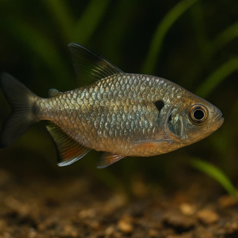 AI-generated illustration of Diamond Tetra