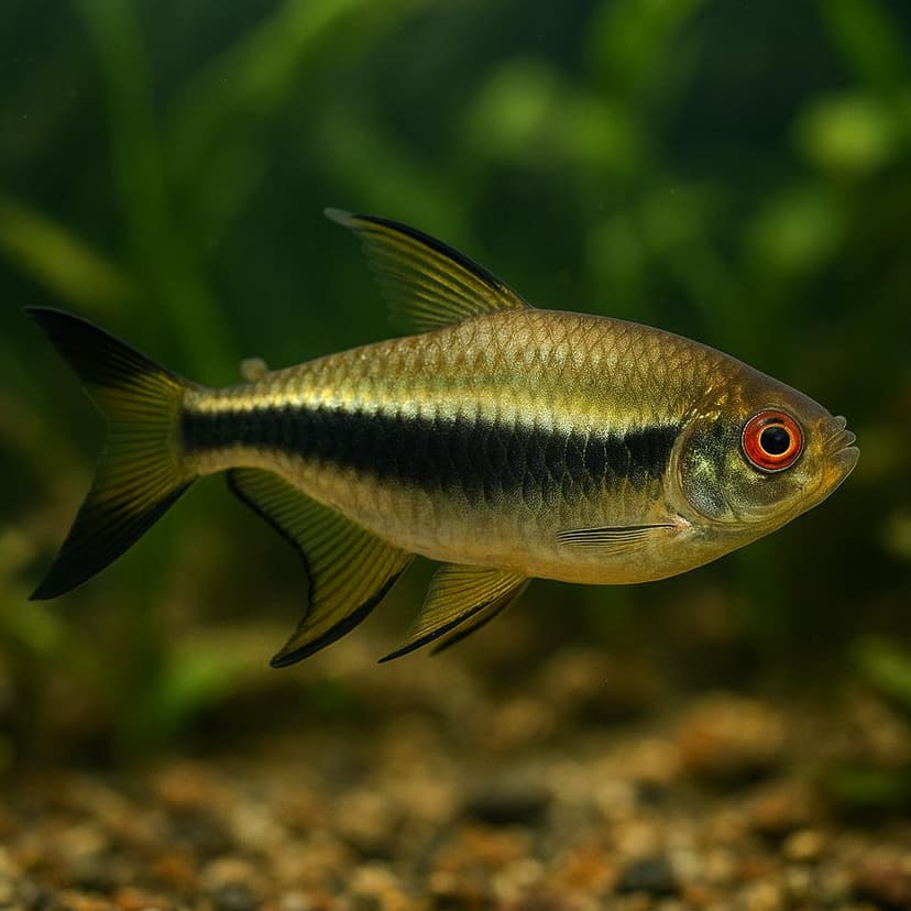 AI-generated illustration of Emperor tetra