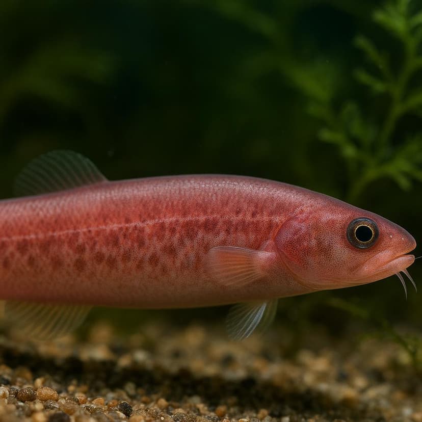 AI-generated illustration of McCosker's coralbrotula